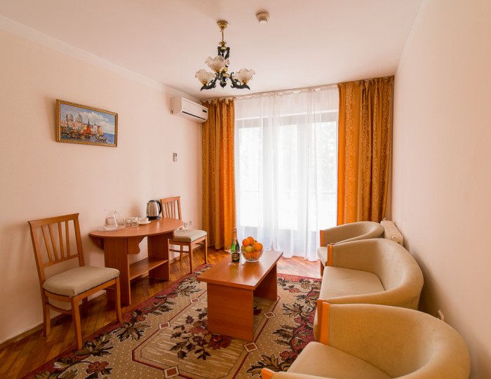 Люкс 2-местный 2-комнатный  корпус 1 - Пансионат «Айтар»