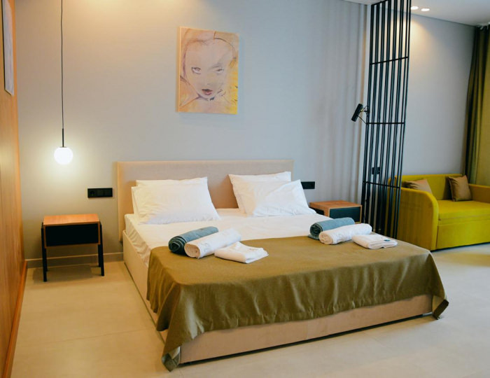 Полулюкс 2-местный 1-комнатный Морские корпуса - Пансионат «Айтар»